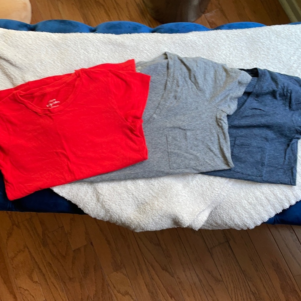 Bundle-Three Short Sleeve T-Shirts-XS